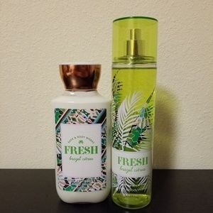 Fresh Brazil Citrus Body Spray & Lotion Set